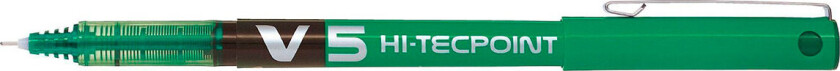Pilot Hi-Tecpoint V5 - Rulleballpenn - grønn - 0.5 mm - ekstra fin