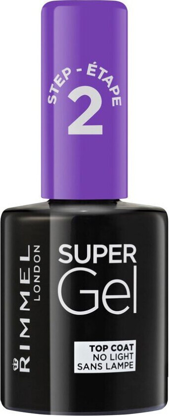 Super Gel Top Coat Transparent 12ml