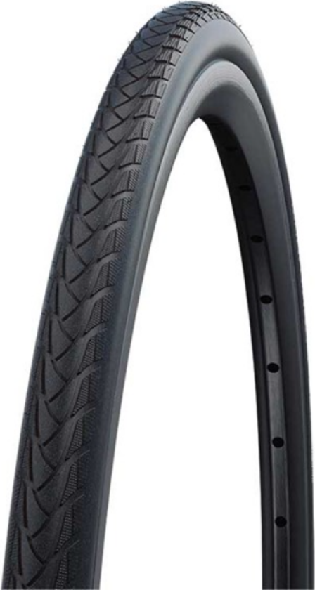 SCHWALBE Marathon Plus Non folding tire (25-559) Black, NMC, SmartGuard, Weight:520 g