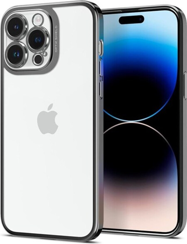 Optik Crystal iPhone 14 Pro chrome gray