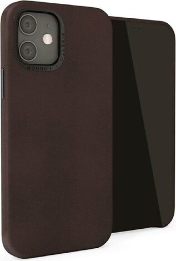 Magnetic Leather Case for iPhone 12 mini - with magnetic holder