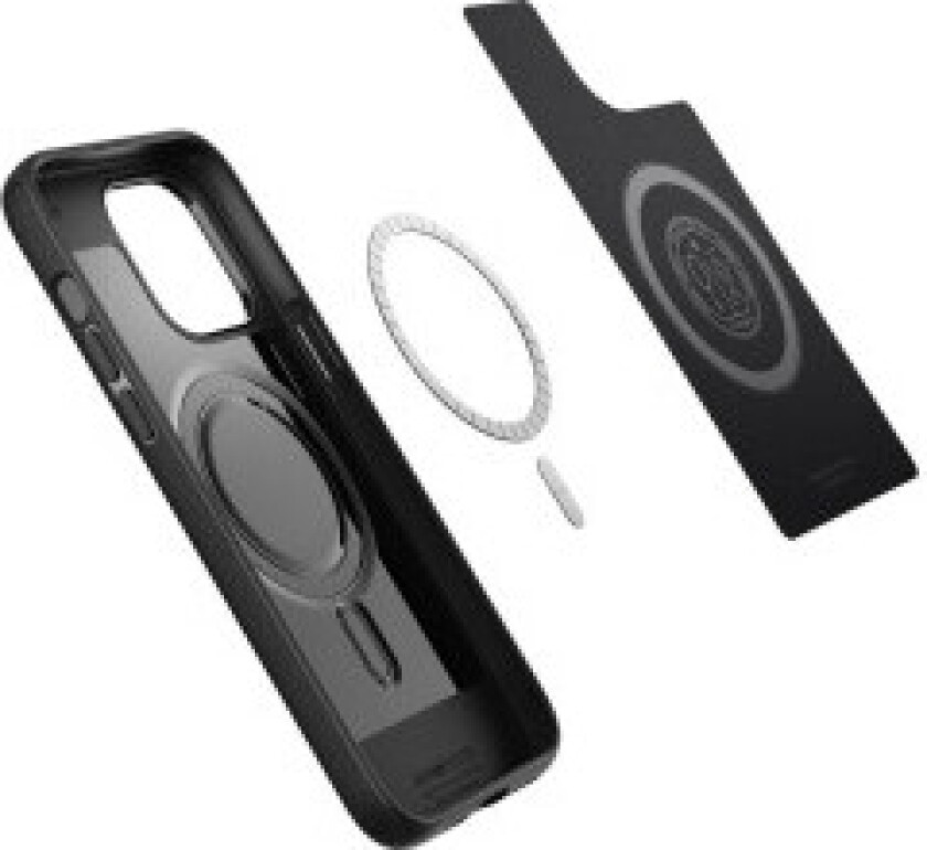 iPhone 14 Pro Spigen Mag Armor Deksel - MagSafe Kompatibel - Matte Black