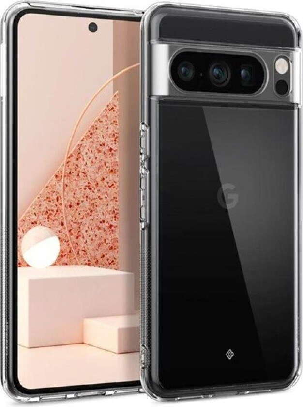 Caseology Capella Google Pixel 8 Pro crystal clear