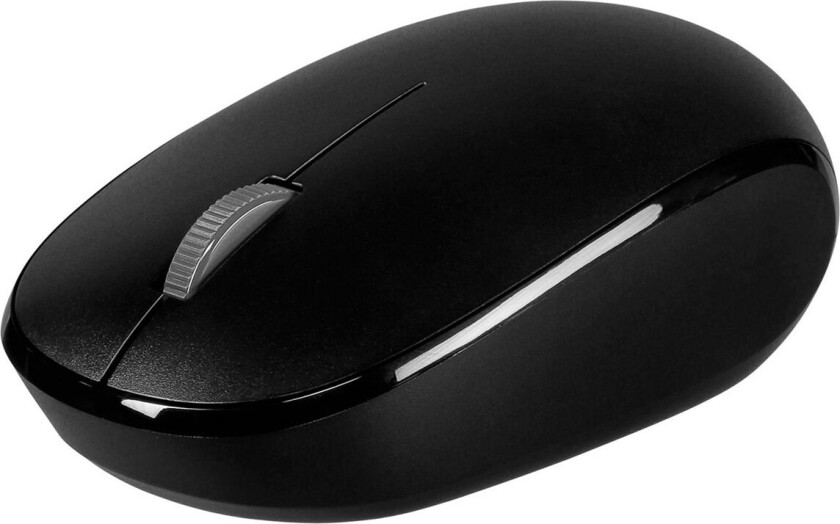 Bluetooth Mouse - Mus - optisk - 3 knapper - trådløs - Bluetooth 5.0 LE - matt svart