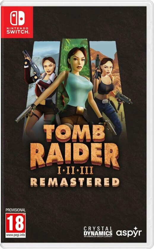 Tomb Raider I-III Remastered - Nintendo Switch - Action/Adventure
