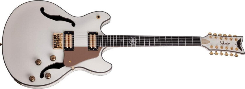 Schecter Wayne Hussey Corsair-12 Ivory (Ivy)