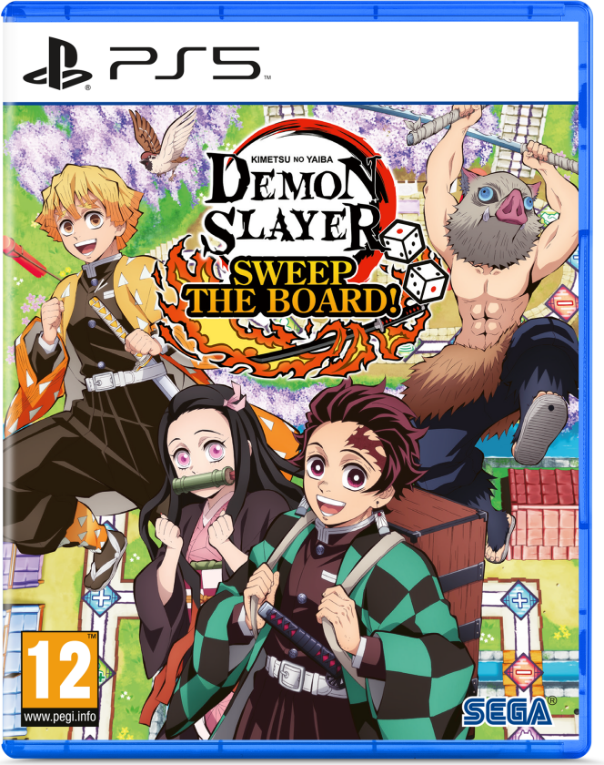 Demon Slayer: Kimetsu no Yaiba - Sweep the Board! - Sony PlayStation 5 - Party