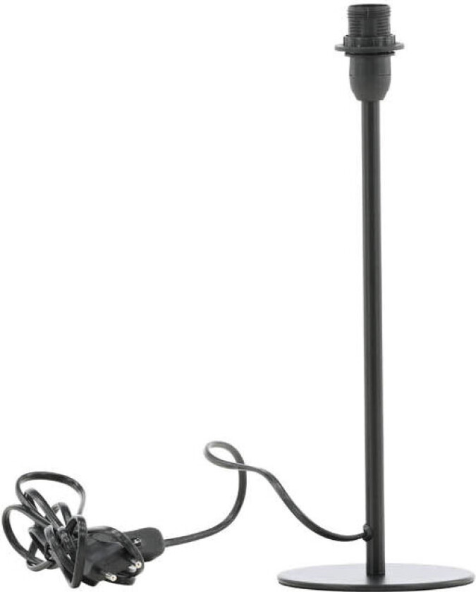 Dasir belysning bordlampe 12x12x42,4cm svart.