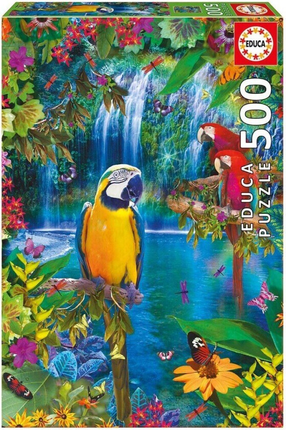 EDUCA BORRAS Bird Tropical Land puzzle 500pcs
