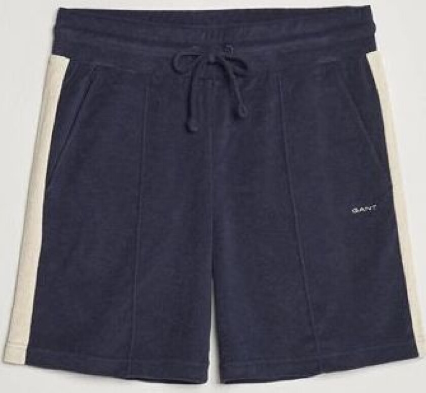 GANT Towelling Shorts Evening Blue