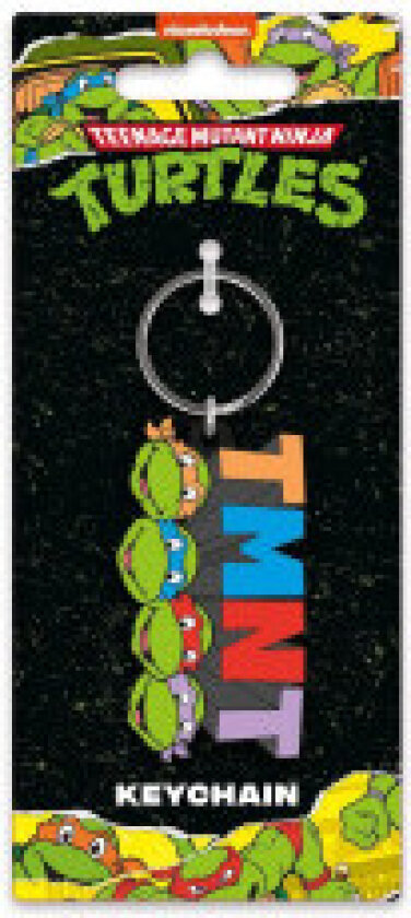 Pyramid Teenage Mutant Ninja Turtles Rubber Keychain Classic