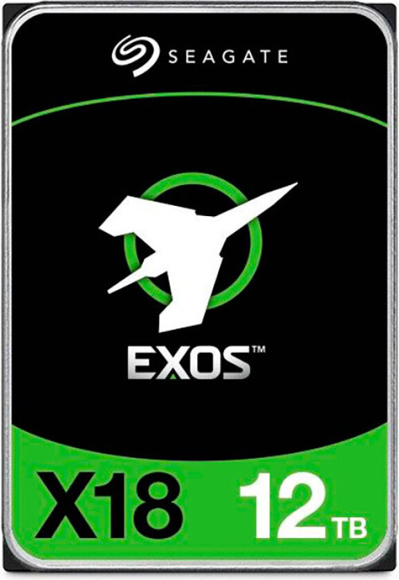 Exos X18 ST12000NM000J - harddisk - 12 TB - intern - SATA 6 Gb/s - 7200 rpm - buffer: 256 MB