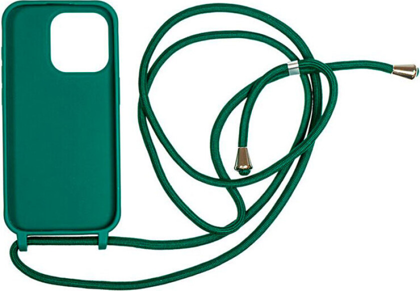 Lanyard Case dark green - iPhone 15