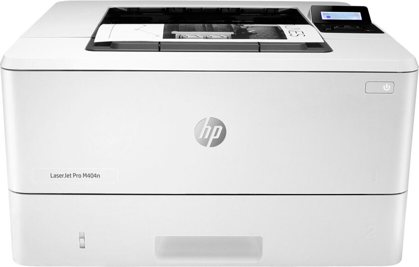 LaserJet Pro M404n - Skriver - S/H - laser - A4/Legal - 4800 x 600 dpi - opp til 38 spm - kapasitet: 350 ark - USB 2.0, Gigabit LAN, USB-vert