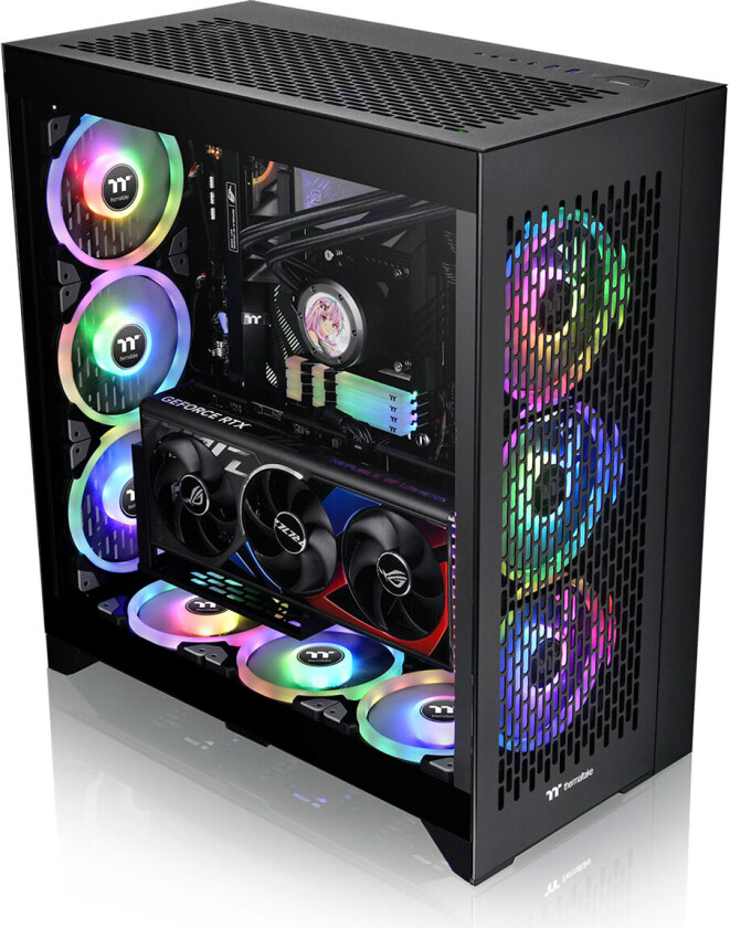 CTE E600 MX - Kabinett - Tower - Svart