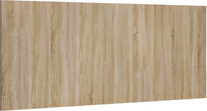 Sengegavl sonoma eik 200x1,5x80 cm konstruert tre