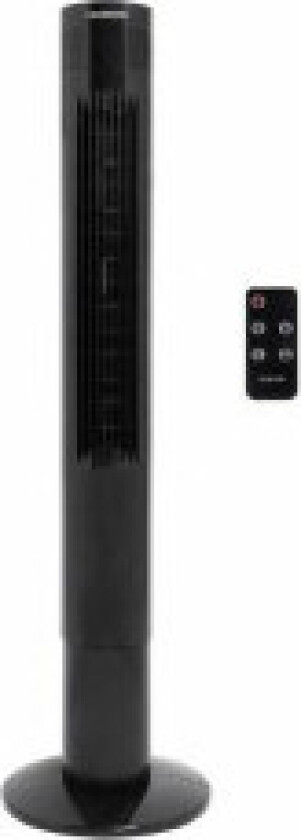 Frittstående Vifte Oceanic Svart 45 W