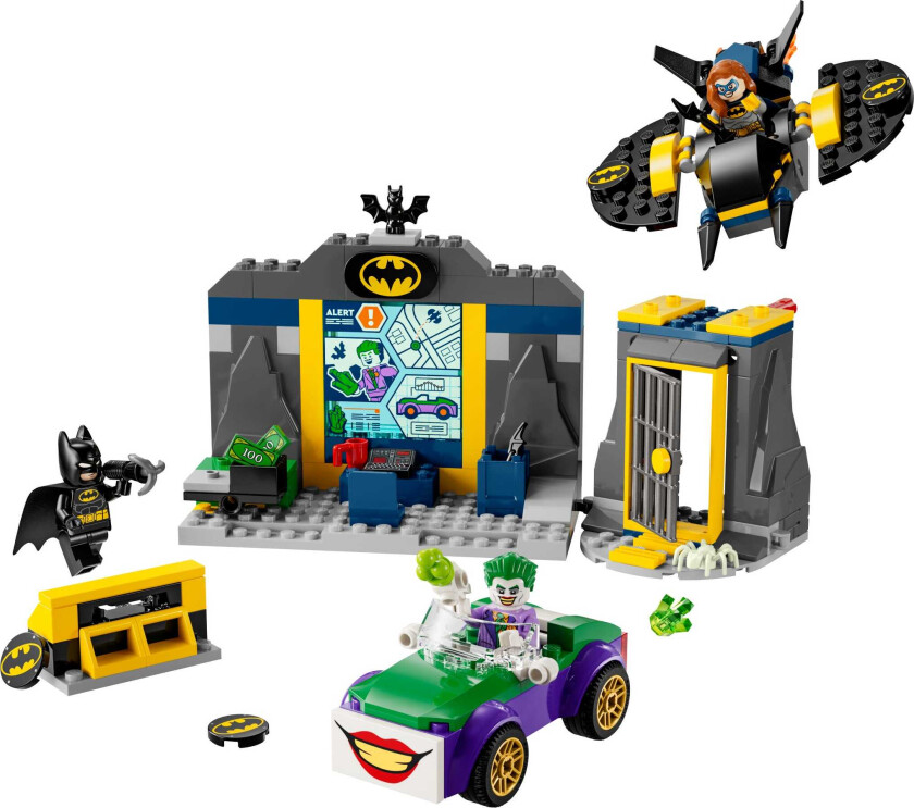 DC Super Heroes 76272 Batcave™ med Batman™, Batgirl™ og Jokeren