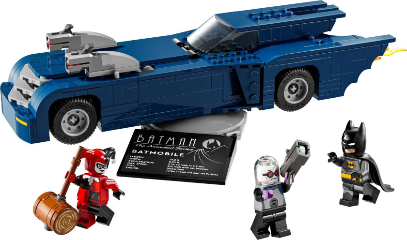 DC Super Heroes 76274 Batman™ med Batmobile™ mot Harley Quinn™ og Mr. Freeze™