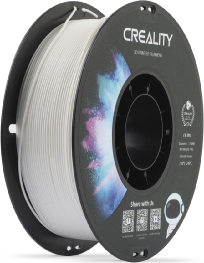 CR-TPU - 1.75mm - 1kg Hvit