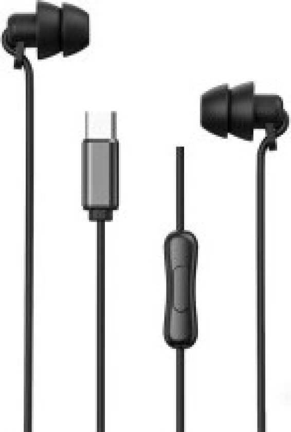 WEKOME YB02 SHQ-serien - USB-C-hodetelefoner med kabel (svart)