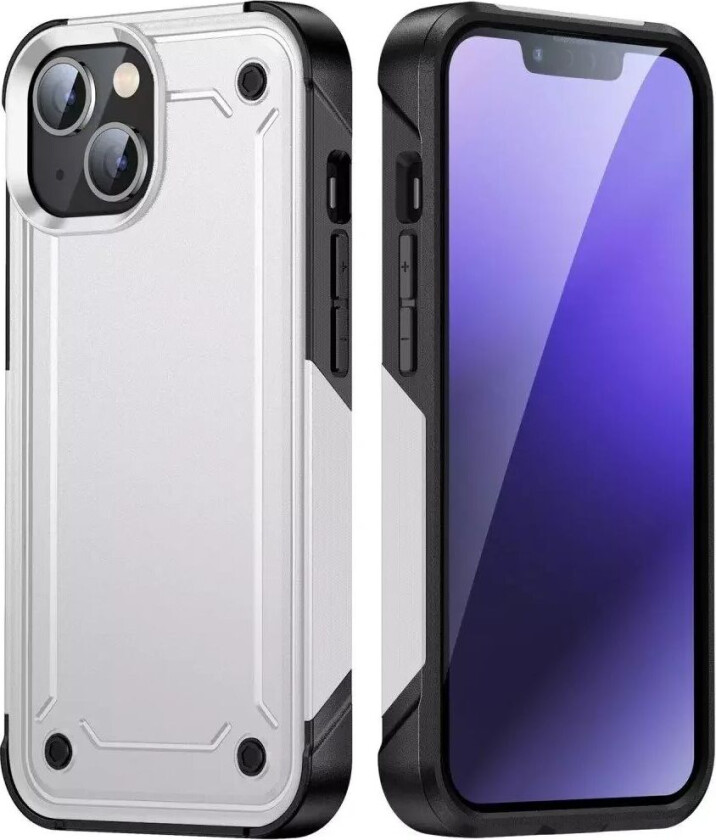 iPhone 14 Pro Støtsikkert Håndverker Deksel - Hvit