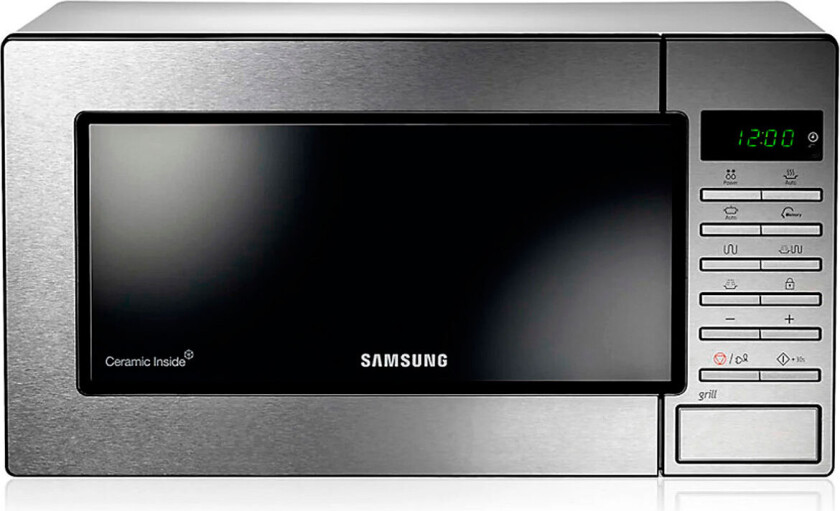 ME87M - Mikrobølgeovn - 23 liter - 800 W - rustfritt stål