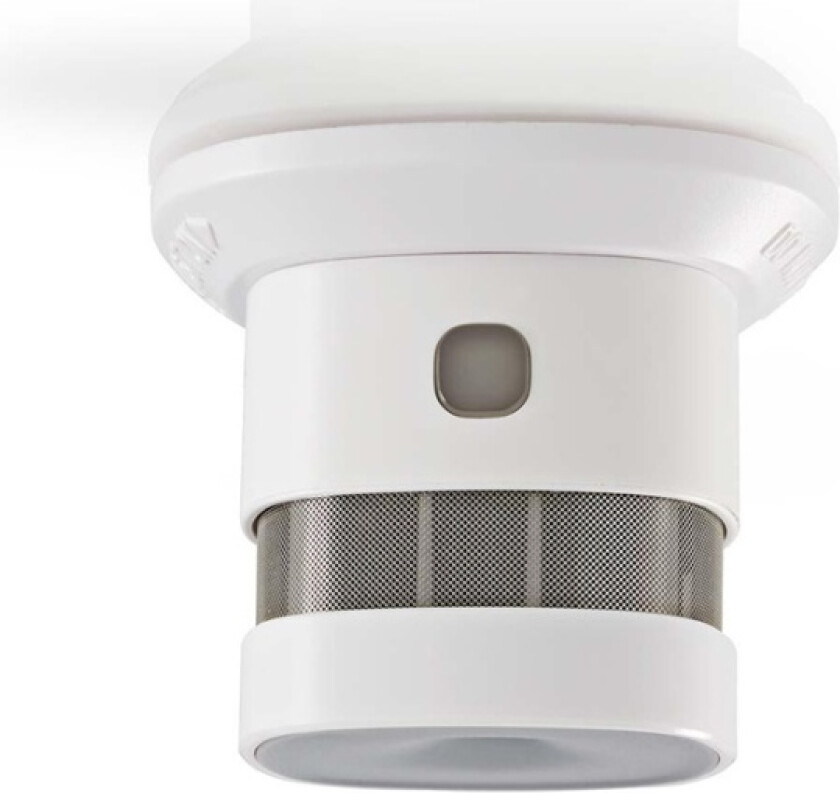 Røykvarsler   Batteri drevet   batteritid opp til: 10 år   EN 14604   Med pause knapp   Med test knapp   85 dB   ABS   Hvit