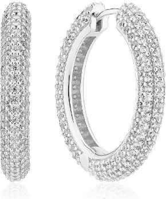 Carrara Grande Sterlingsølv Øredobber Med Zirconia SJ-E2475-CZ