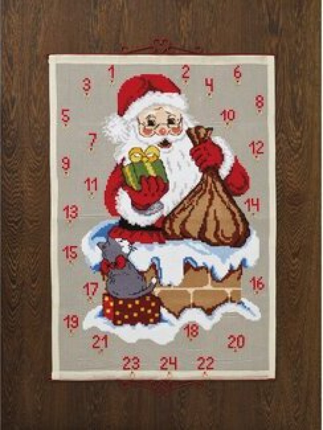 Broderipakke Kalender Nisse