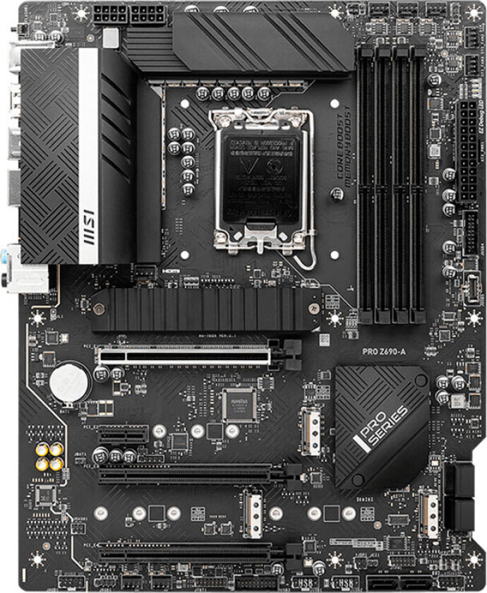 PRO Z690-A Hovedkort - Intel Z690 - Intel LGA1700 socket - DDR5 RAM - ATX