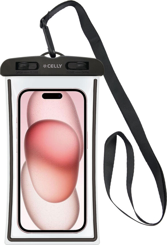 Splashbag Vattentät bag IPX8 max 6,5" Svart