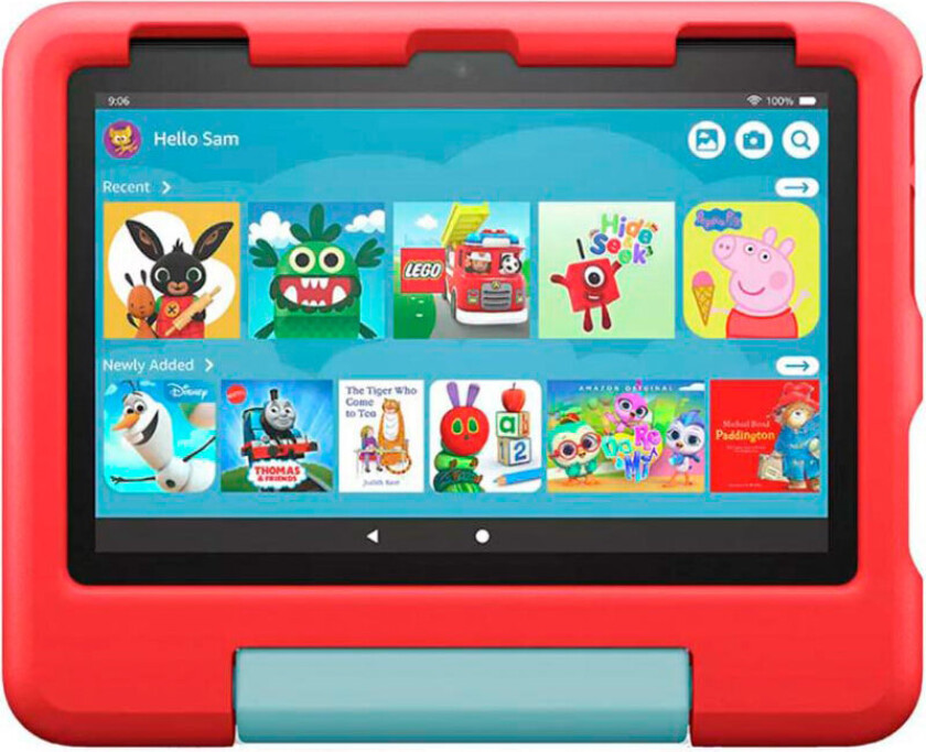 Fire HD 8 Kids 32 GB, rød