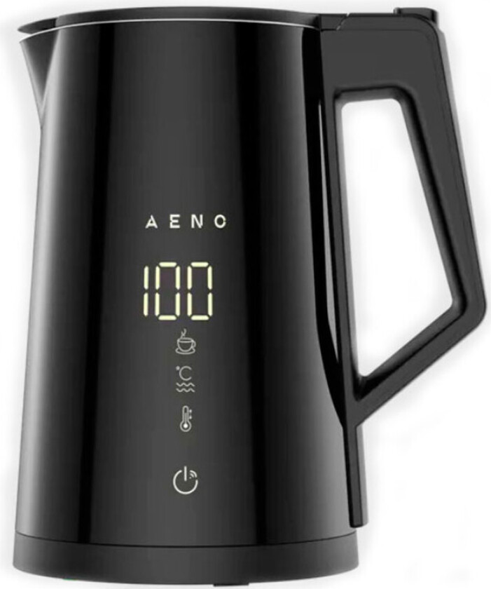 EK7S, 1,7 l, 2200 W, Sort, Stål, Justerbar termostat, Overopphetingsbeskyttelse