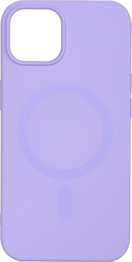 iPhone 13/14 Silicone Mag back cover, Purple