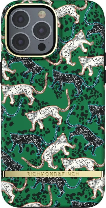 iPhone 13 Pro Max Freedom Case, Green Leopard