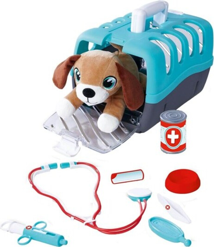 Veterinarian Playset w/ Dog Plush 24cm