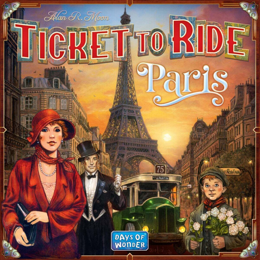 Ticket To Ride: Paris - Brettspil