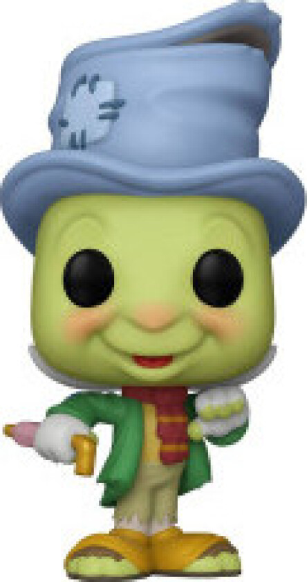 Pinocchio 80-årsjubileum POP! Disney Vinyl Figur Street Jiminy 9 cm