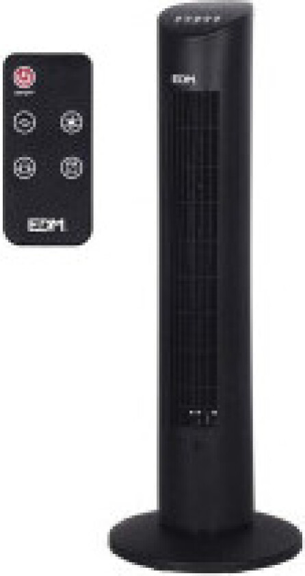 Tårnvifte EDM Svart 60 W
