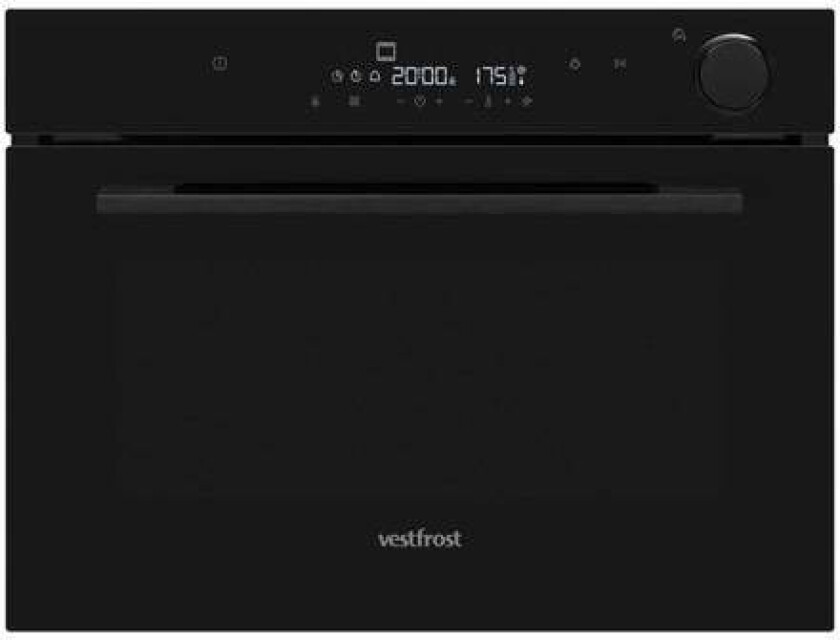 Integrert Stekeovn Sort med Damp Assist Vbo 1445 Pn