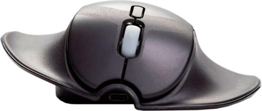 HandShoeMouse Shift - Mus - Optisk - 3 knapper - Svart