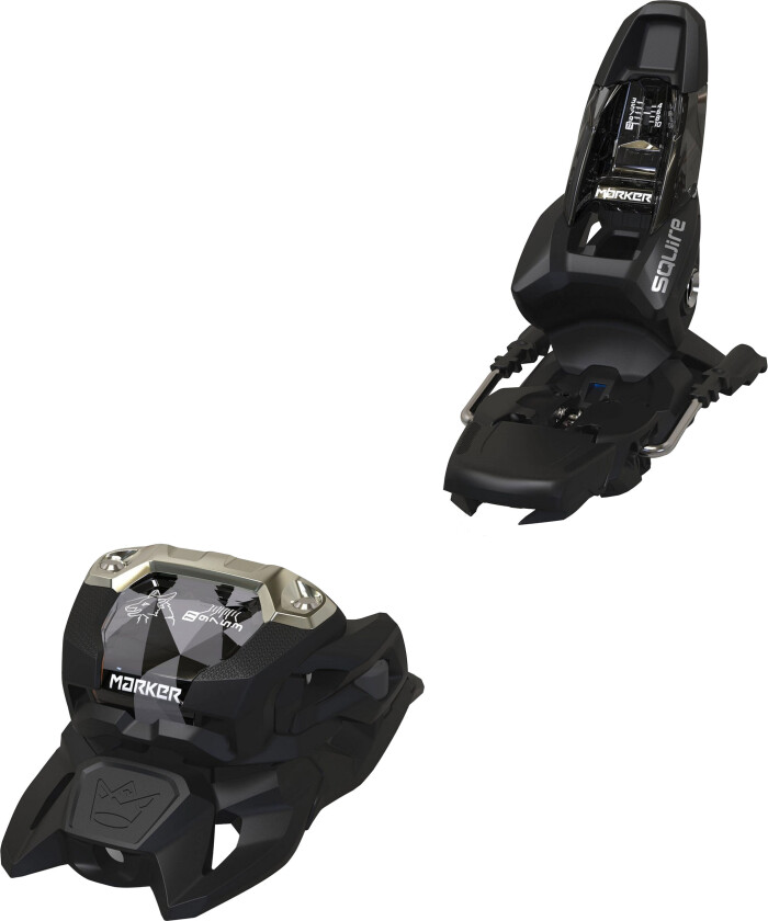 Alpine Bindings Squire 11 90 mm 23/24, frikjøringsbinding BLACK