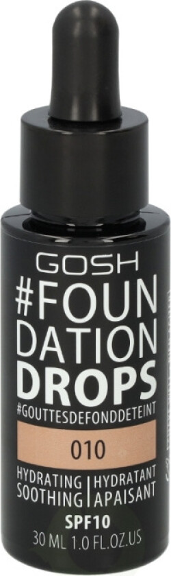 Foundation Drops SPF10 30 ml Tan 010