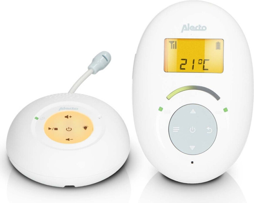 DBX120 Full Eco DECT babymonitor hvit/blå