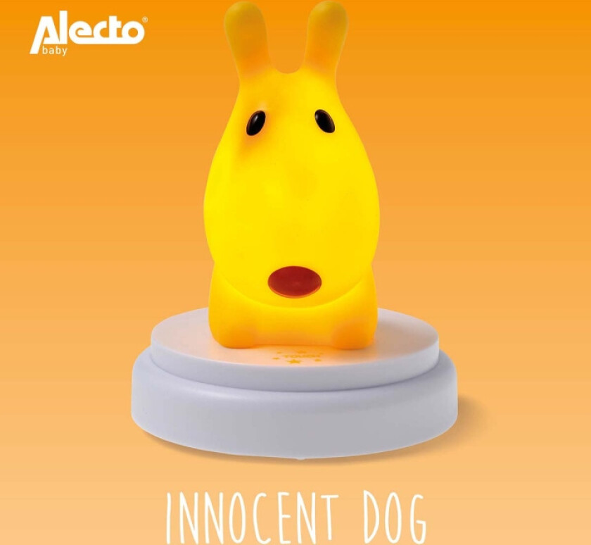 INNOCENT DOG LED nattlys hund gul