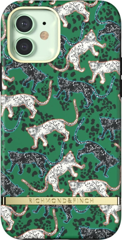 iPhone 12/12 Pro Freedom Case, Green Leopard