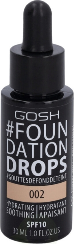 Foundation Drops SPF10 30 ml #002 Ivory