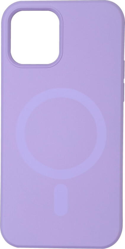 iPhone 12/12 Pro Silicone Mag back cover, Purple