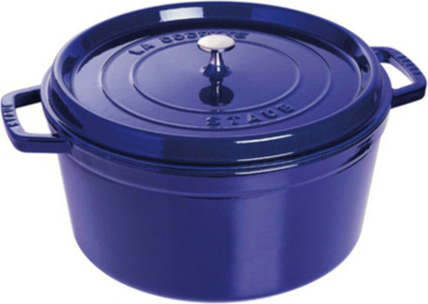 Cocotte, Single pan, Blå, Støpejern, 8,35 l, 1 stykker, 30 cm